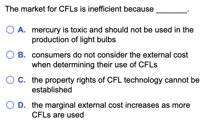 Dependence of the CBC region on the local CFL condition