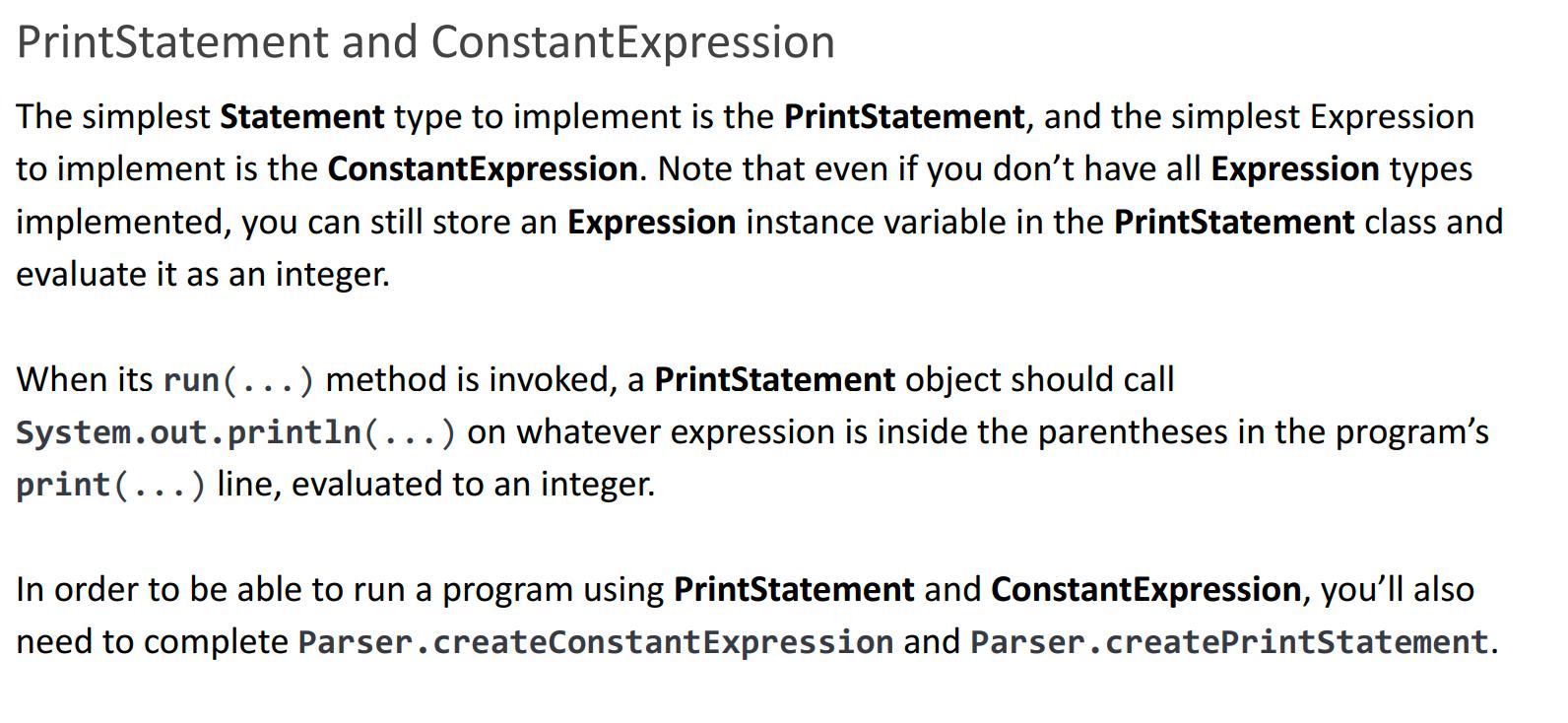 Solved I need help resolving this compile error in Java. | Chegg.com