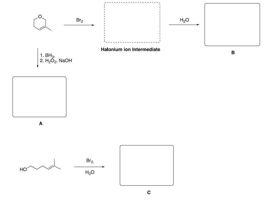 Solved Fill In The Missing Compounds For The Following | Chegg.com