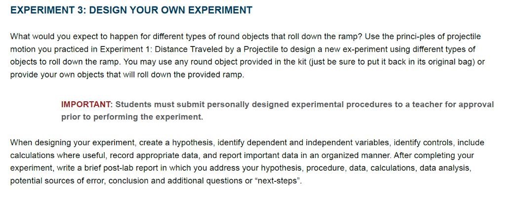 experiment-3-design-your-own-experiment-what-would-chegg