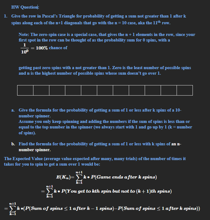 Solved getting past zero spins with a not greater than 1 . Chegg