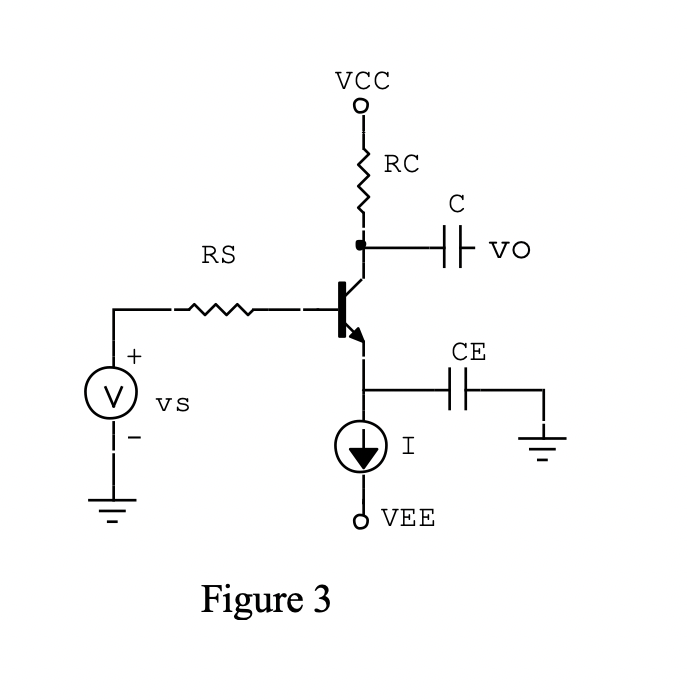 Solved Problem #3: A) Design the CE amplifier circuit in | Chegg.com