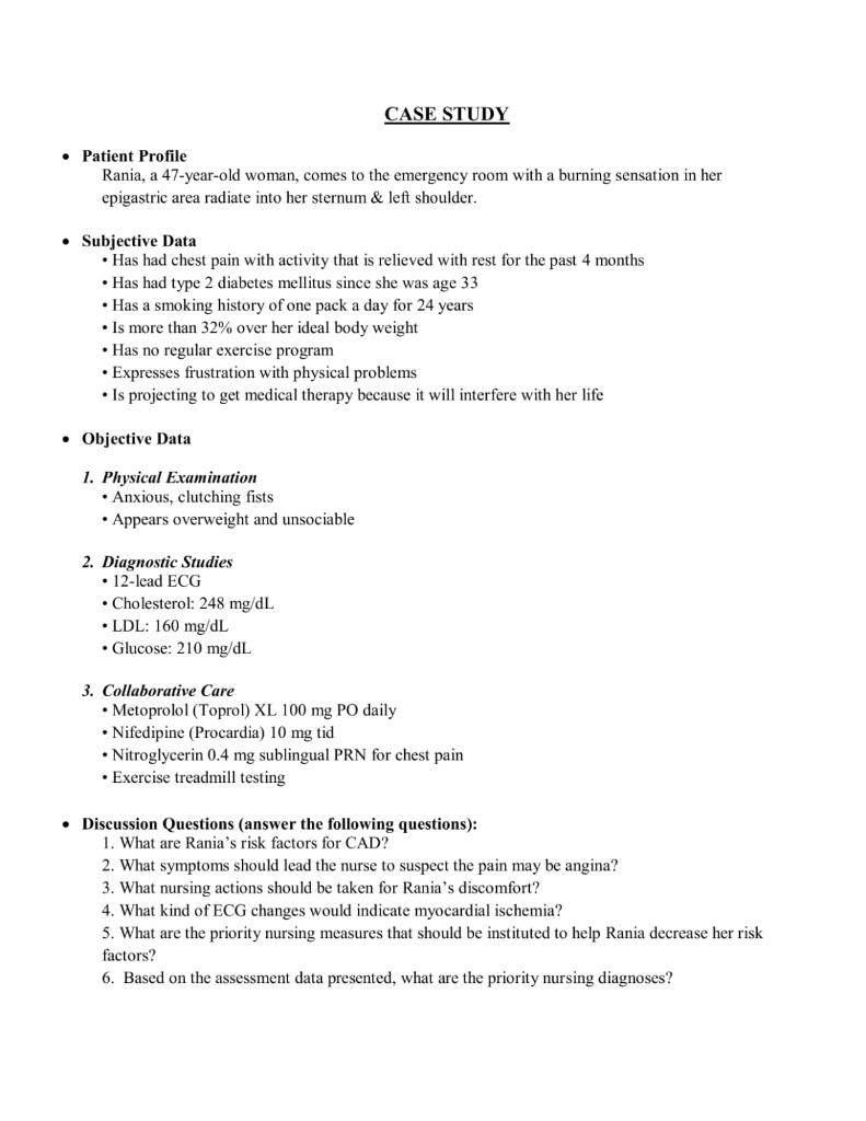 patient 23 case study