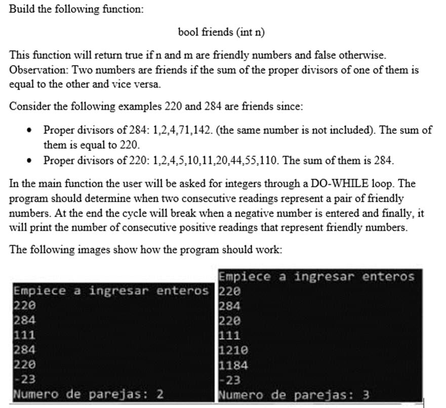 Solved Build in C++ Build the following function: bool | Chegg.com