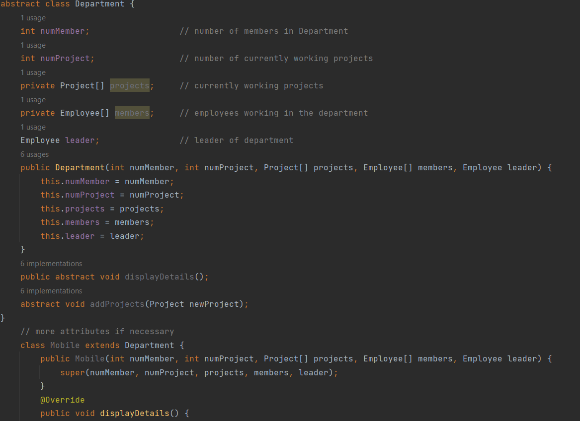 Solved I'm writing a program in java where I'm learning how | Chegg.com
