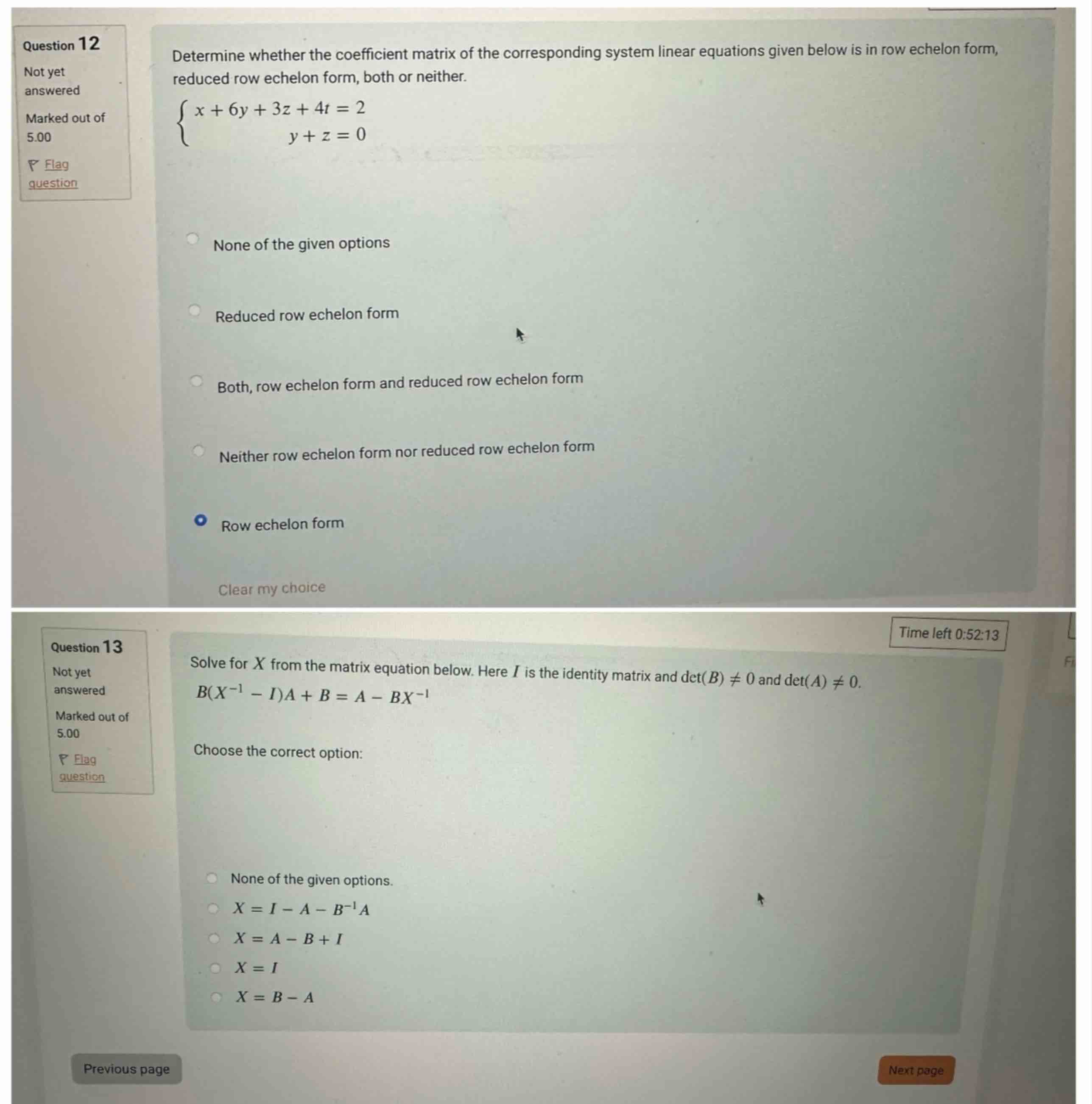 Solved help with question 12 ﻿and 13 ﻿show all the | Chegg.com