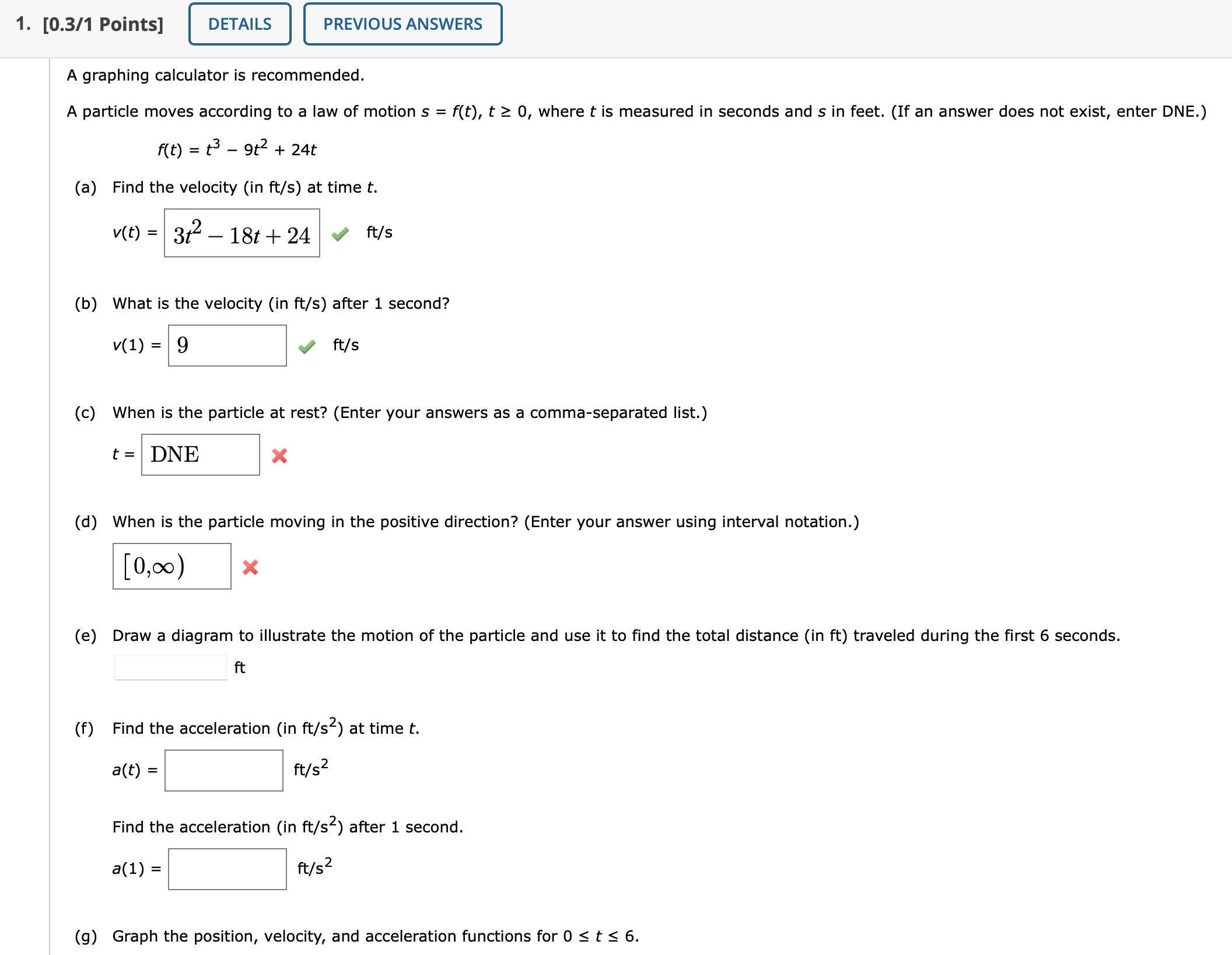 Solved 6. [-/1 Points] DETAILS MY NOTES ASKY If a rock is | Chegg.com