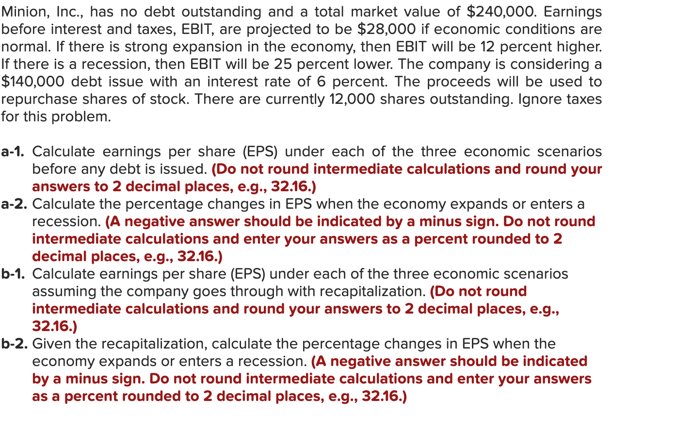 solved-minion-inc-has-no-debt-outstanding-and-a-total-chegg