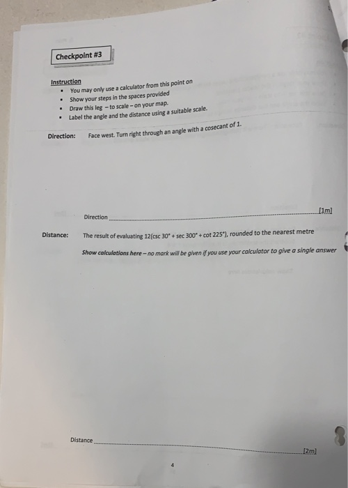 Solved Checkpoint #3 Instruction You may only use a | Chegg.com