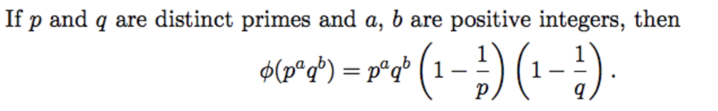 Solved If P And Q Are Distinct Primes And A B Are Positive