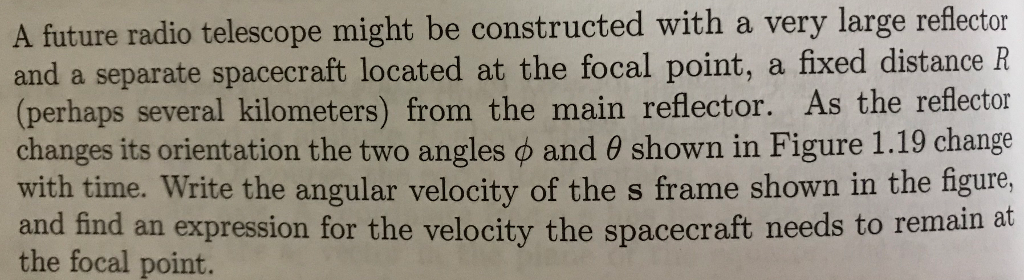 Solved A Future Radio Telescope Might Be Constructed With A Chegg Solved A Future Radio Telescope Might Be Constructed With A Chegg