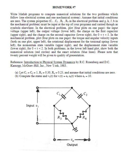 matlab homework solutions