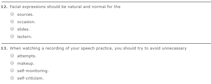 case study 12 facial expressions answers