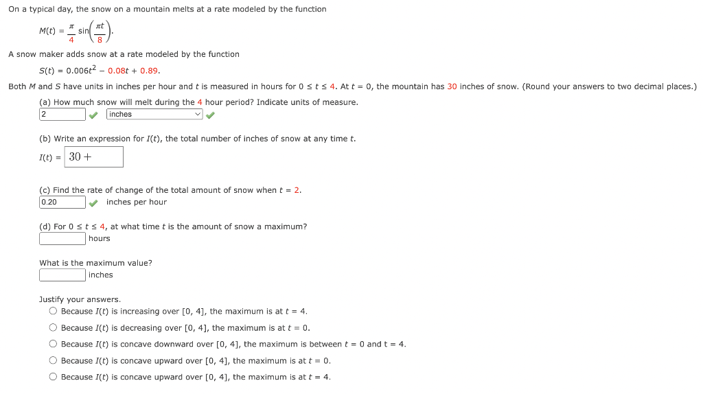 Solved I Need Help With B And D. For B, I Can’t Use An | Chegg.com