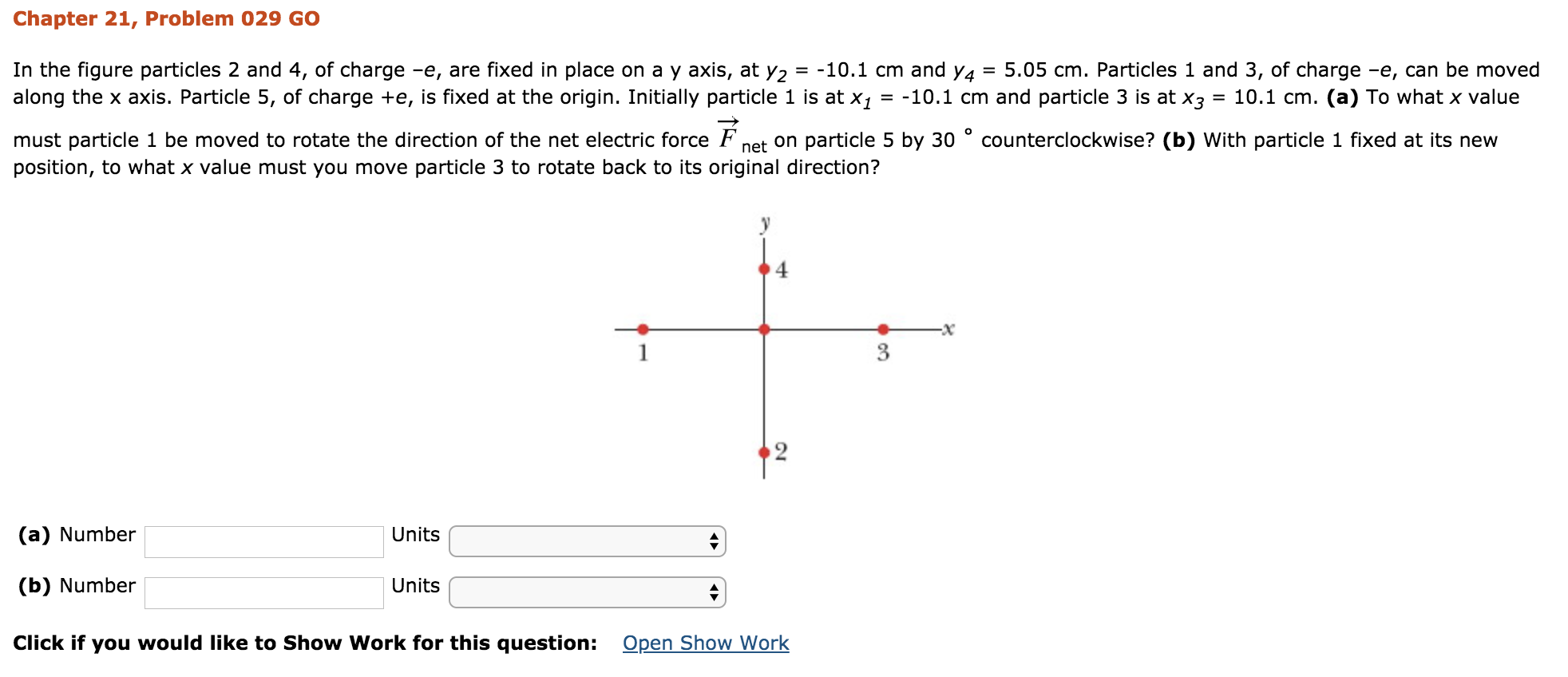 Solved Chapter 21, Problem 029 GO In The Figure Particles 2 | Chegg.com