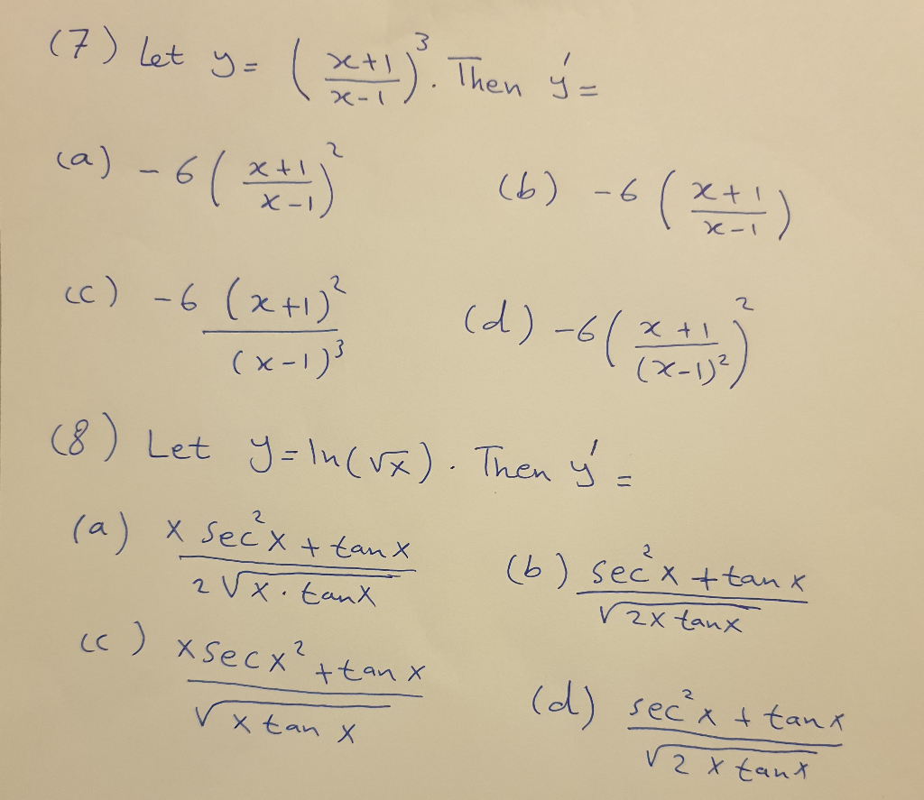 Solved If F X And Gox X 1 Then X 1 1 Fog X A Chegg Com