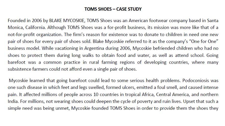 general shoe company case study