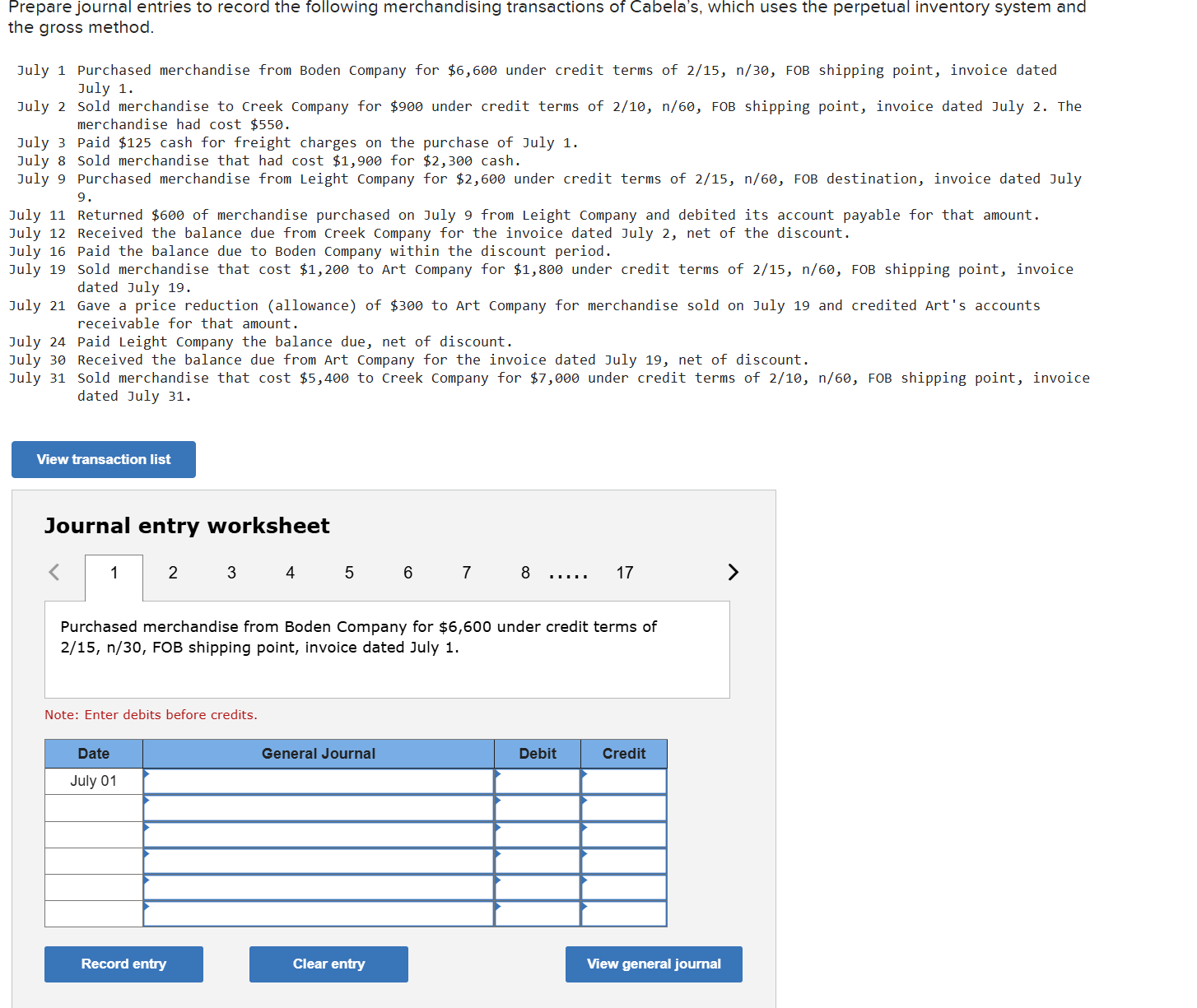 Solved Prepare journal entries to record the following | Chegg.com