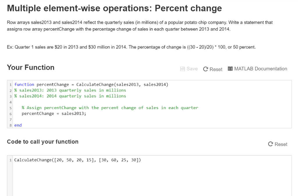 Solved Element wise division Convert pounds to kilograms Chegg