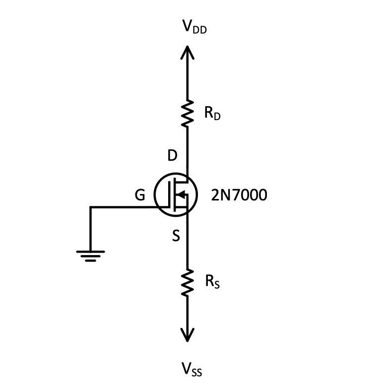 Solved Vth = 2.1V, 𝐼𝐷 = 1 𝑚𝐴 and VD = 5V. Use dual DC | Chegg.com