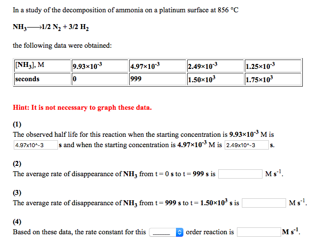 Solved For the gas phase of nitrosyl chloride