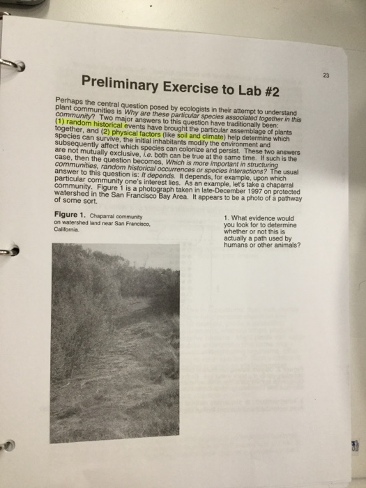 23 Preliminary Exercise to Lab #2 Perhaps the central | Chegg.com