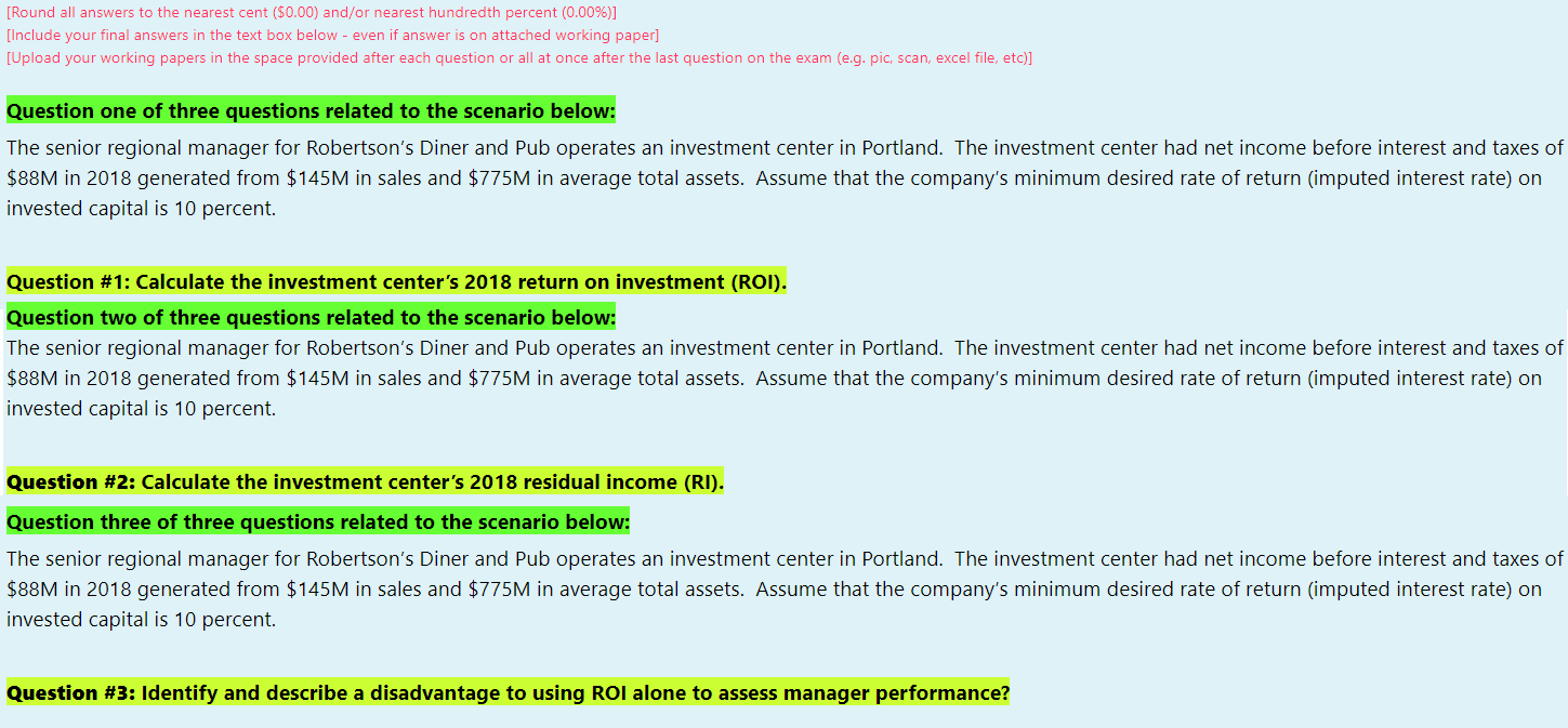 Solved Round All Answers To The Nearest Cent 0 00 And Chegg Com