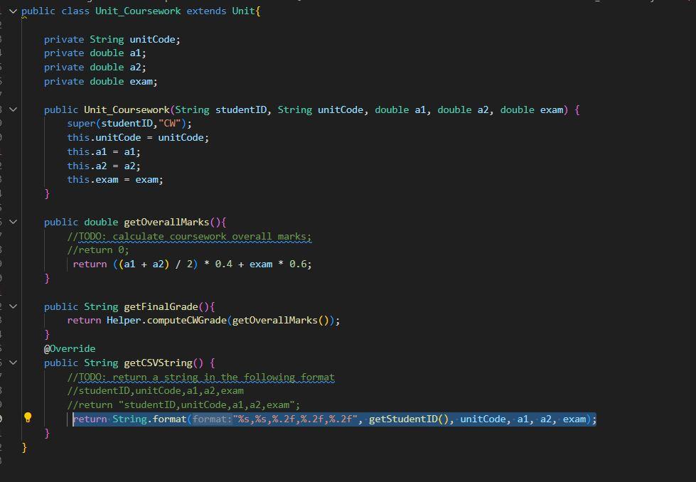 Solved public class Helper \{ public static String | Chegg.com