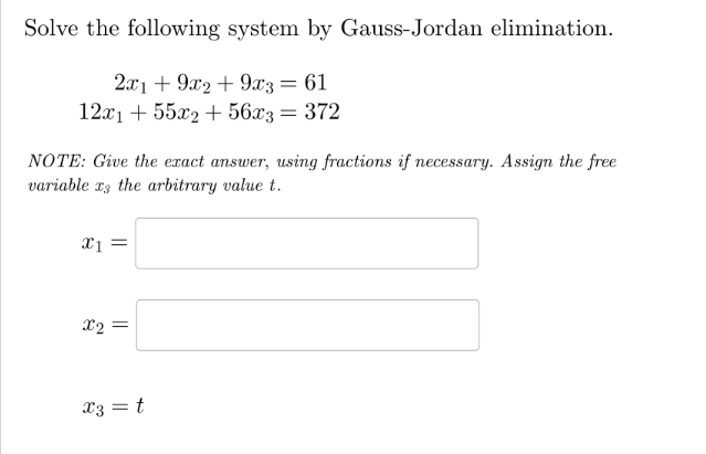 solved-solve-the-following-system-by-gauss-jordan-chegg
