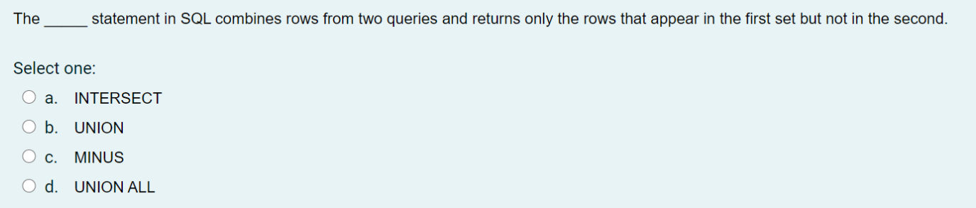 Solved A n Join Returns Not Only The Rows Matching The Join Chegg