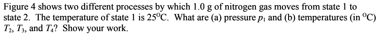 Solved Figure 4 Shows Two Different Processes By Which 1.0 G | Chegg.com