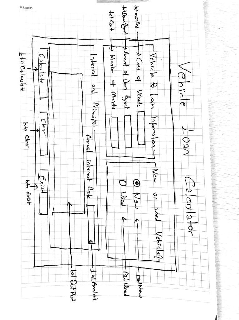Solved I want visual basic code written in visual studio. | Chegg.com
