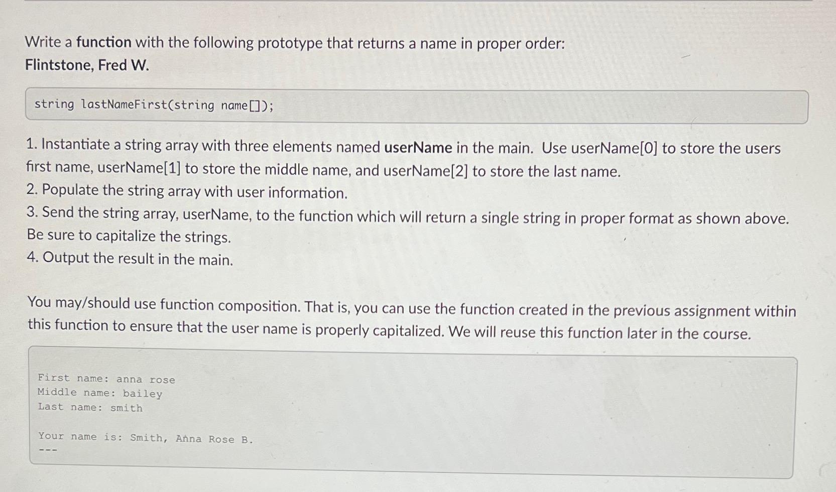 Solved Write a function with the following prototype that | Chegg.com
