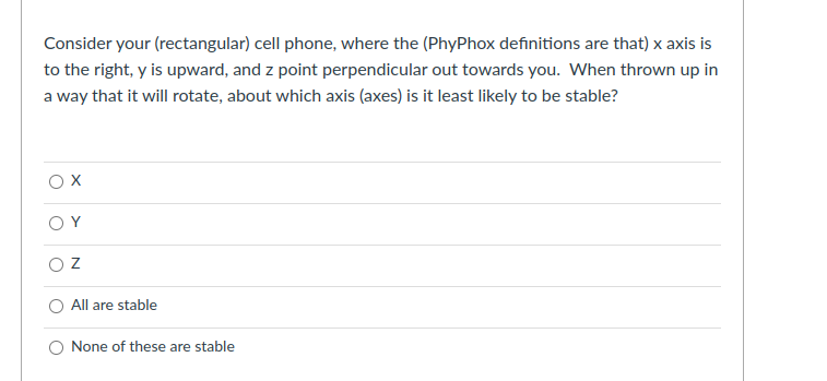 Solved Consider your (rectangular) cell phone, where the | Chegg.com