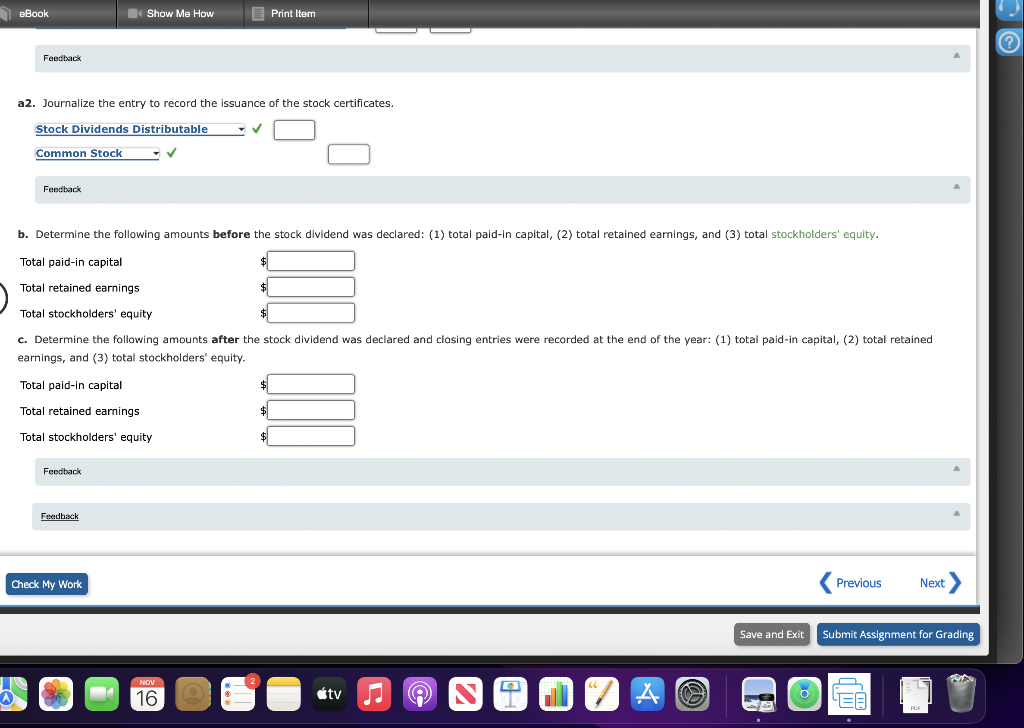 Solved eBook Show Me How Print Item Entries for Stock | Chegg.com