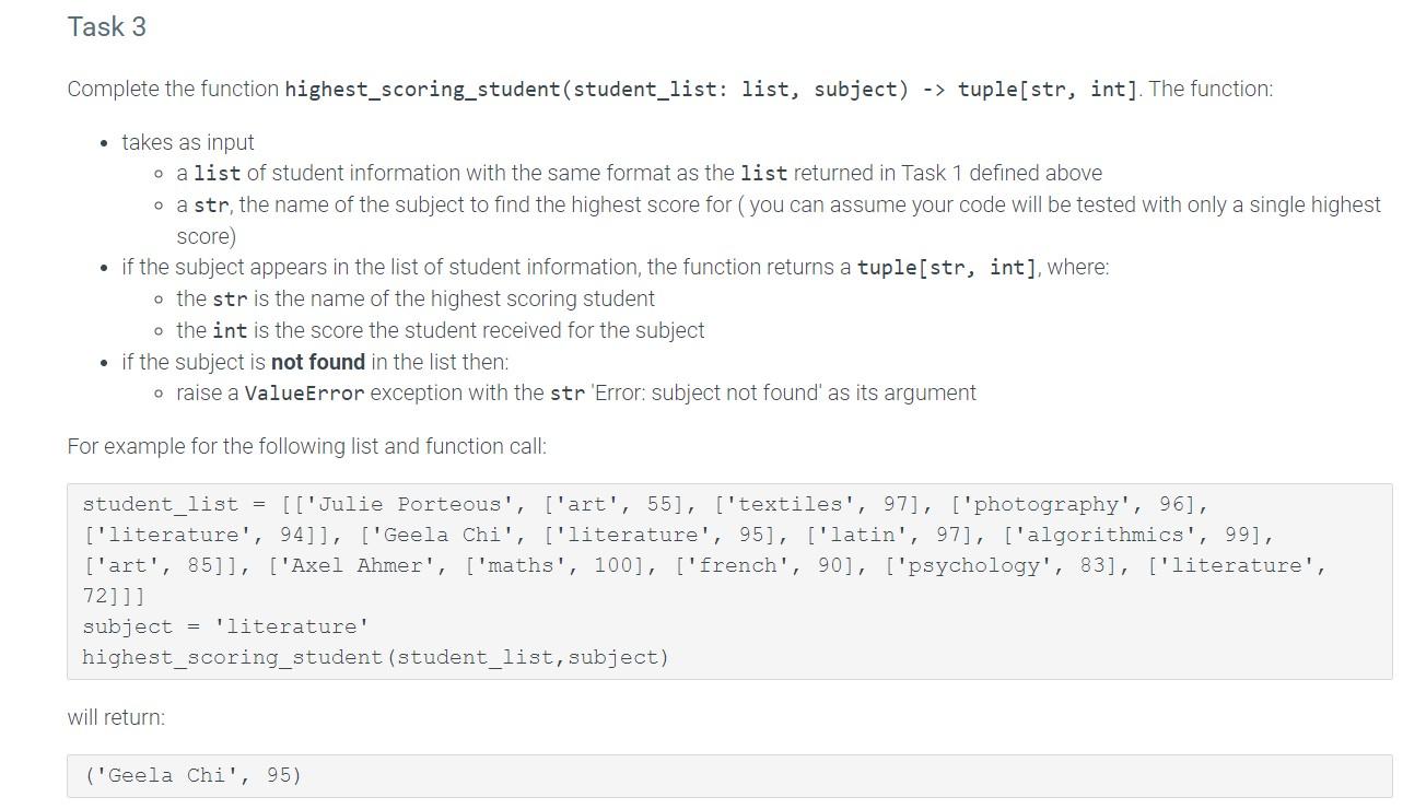 Solved Complete The Function | Chegg.com