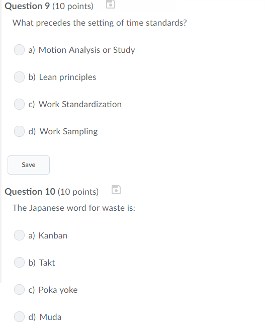 Solved Question 1 (10 points) Which of the following is | Chegg.com