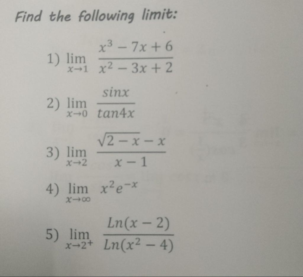 solved-find-the-following-limit-x3-7x-6-1-lim-x-1-x2-chegg