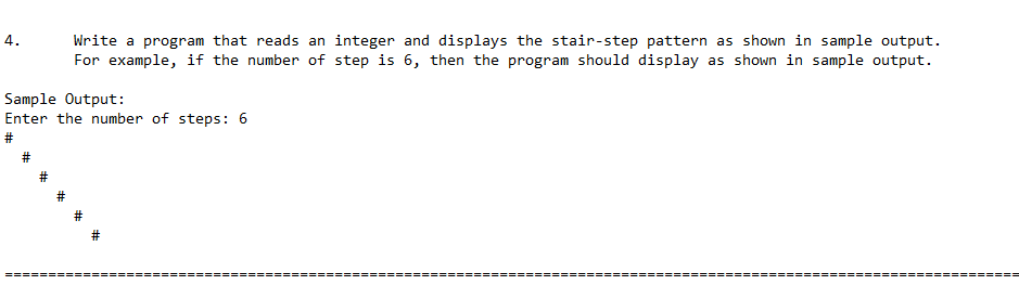 Solved 4. Write a program that reads an integer and displays | Chegg.com