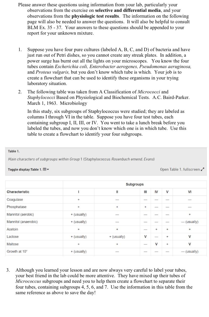 Solved Please Answer These Questions Using Information From | Chegg.com