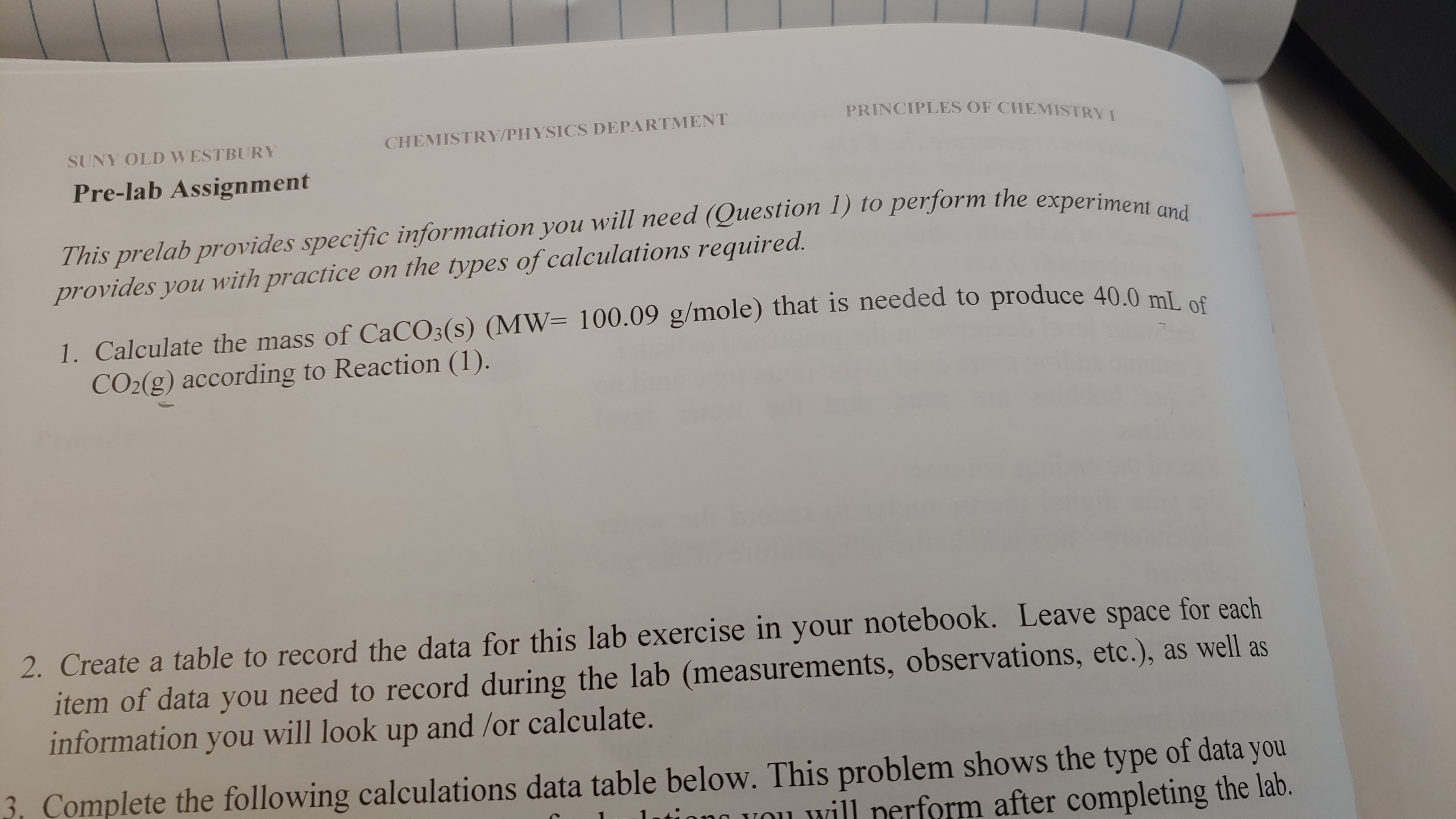 Solved Pre-lab Assignment This Prelab Provides Specific | Chegg.com