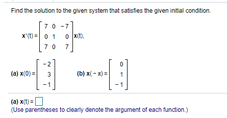 Solved ^Please solve the above problem, both a and b. Here | Chegg.com