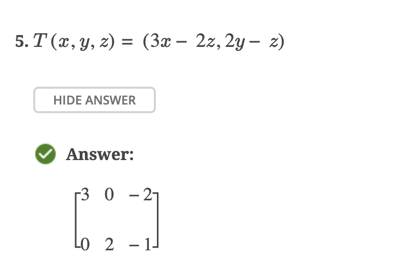 Solved Find The Standard Matrix For The Linear Chegg Solved Find The Standard Matrix For The Linear Chegg