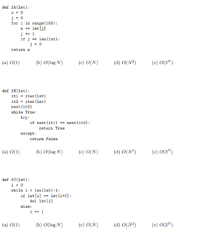 Solved Answer the following python question. What are the | Chegg.com