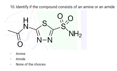 Solved 1. Classify the compound SH Thiol Thioether None of | Chegg.com