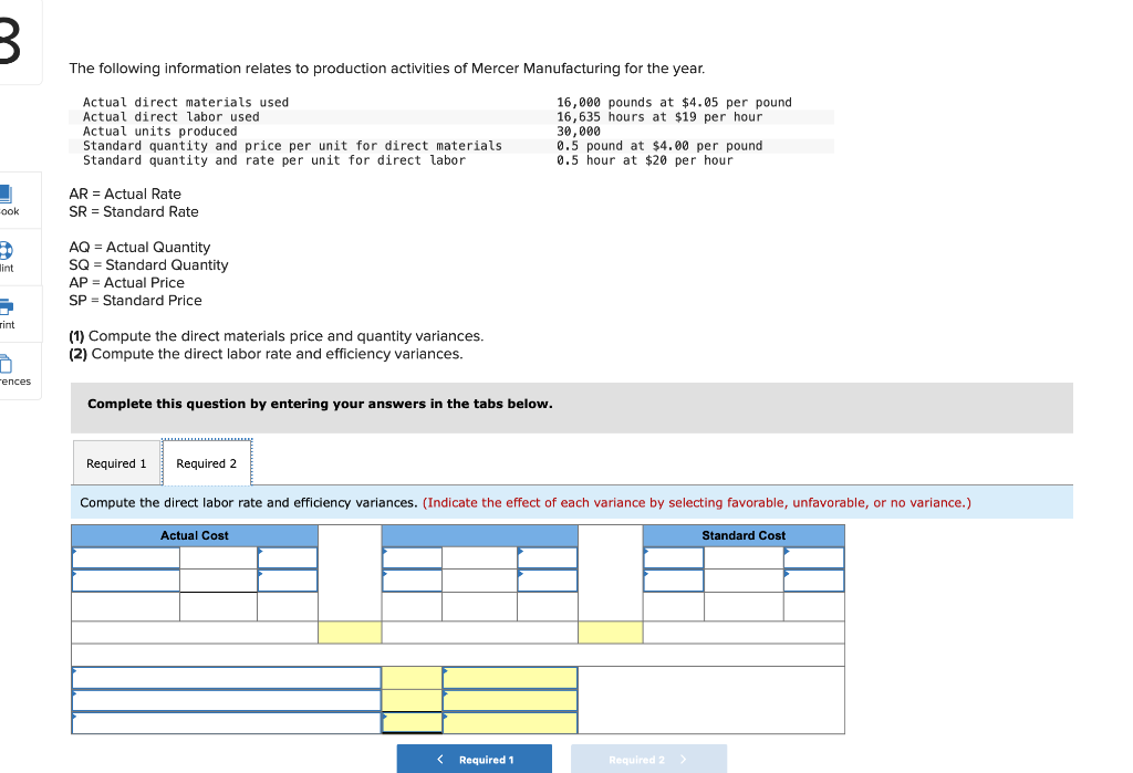 Solved 3 The following information relates to production | Chegg.com