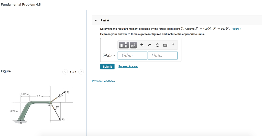 Solved Fundamental Problem 4.8 Part A Determine the | Chegg.com