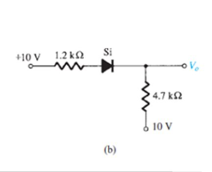 Solved Determine The Level Of Vo For Each Network Of Fig Chegg Com