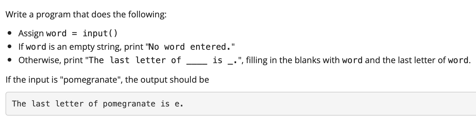 Solved Write a program that does the following: • Assign | Chegg.com