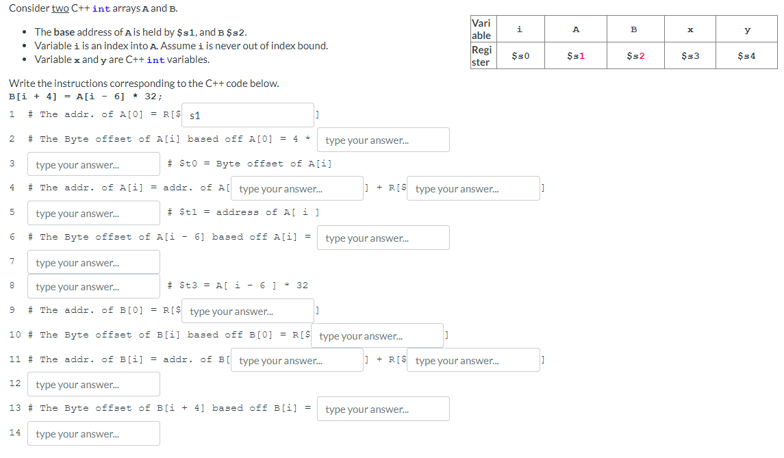 [Solved]: Consider Two C++ Int Arrays A And B. - The Base A